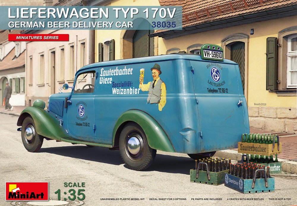 1/35 Lieferwagen Typ 170V German Beer Delivery Car