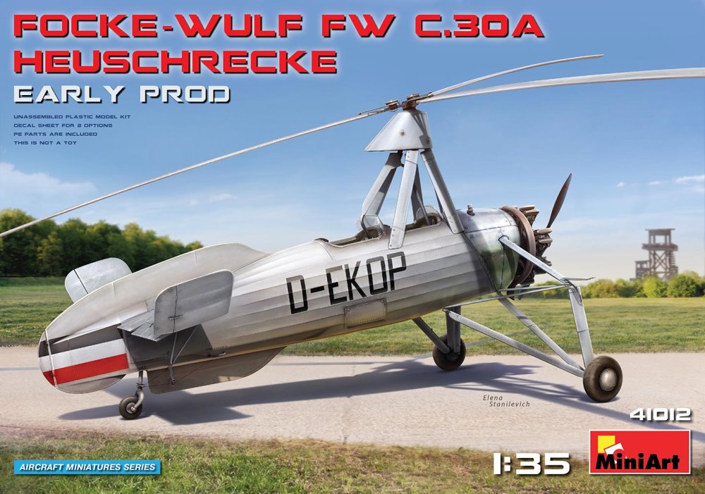 1/35 Focke-Wulf Fw C.30A Heuschrecke (early)