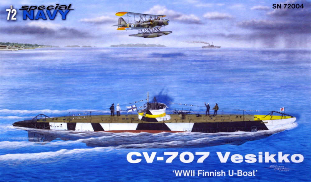 1/72 CV-707 Vesikko 'Finnish U-Boat WWII'