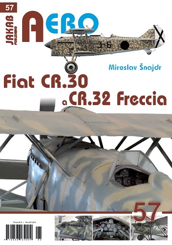 Publ. AERO - Fiat CR.30/CR.32 Freccia (Czech text)