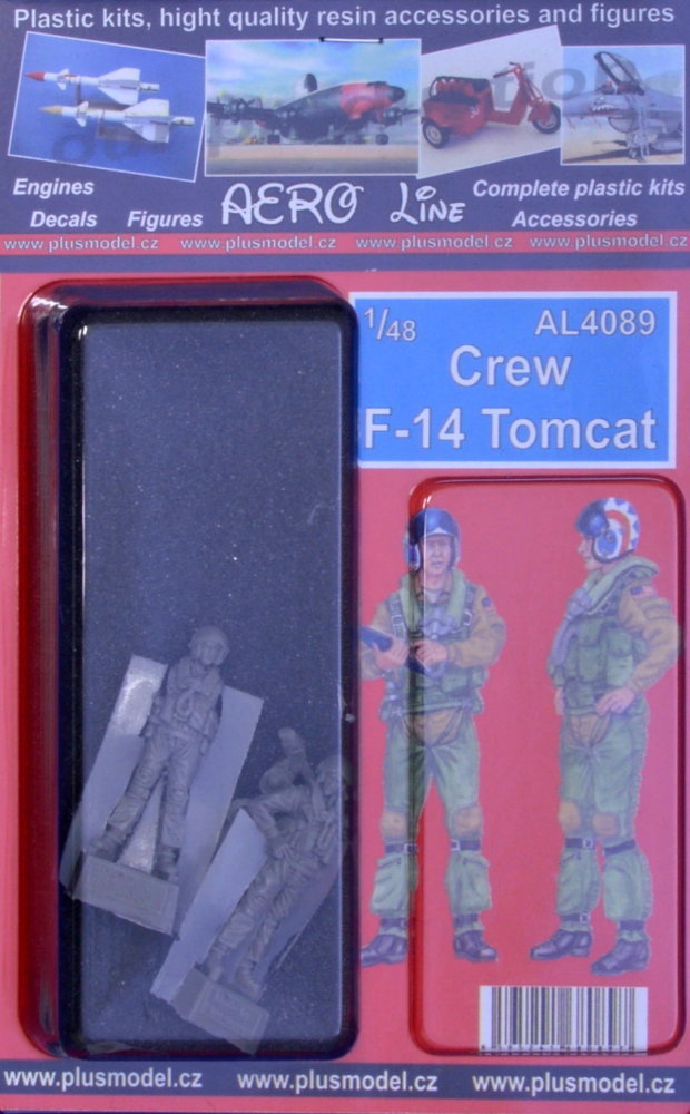 PLUS MODEL AL3005 F-14 Tomcat Crew Resin Figuren in 1:32 