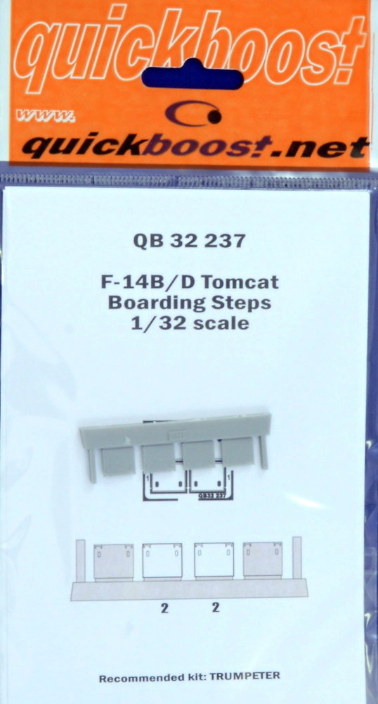 1/32 F-14B/D Tomcat boarding steps (TRUMP)