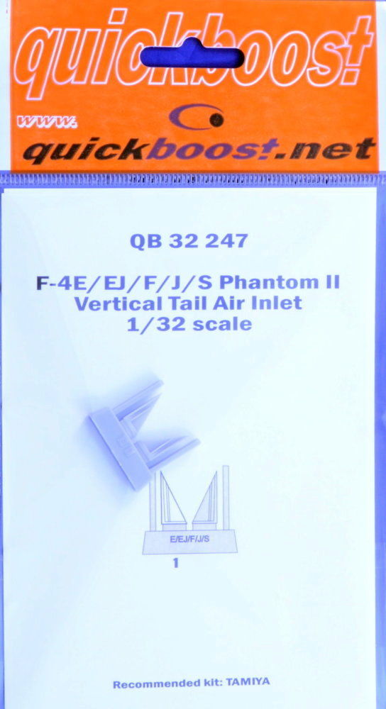 1/32 F-4E/EJ/F/J/S Phantom II vert.tail air inlet