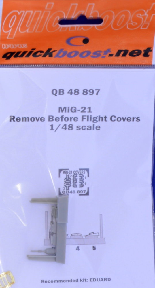 1/48 MiG-21 remove before flight covers (EDU)