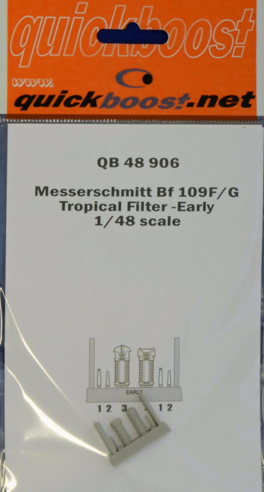 1/48 Bf 109F/G tropical filter (early)