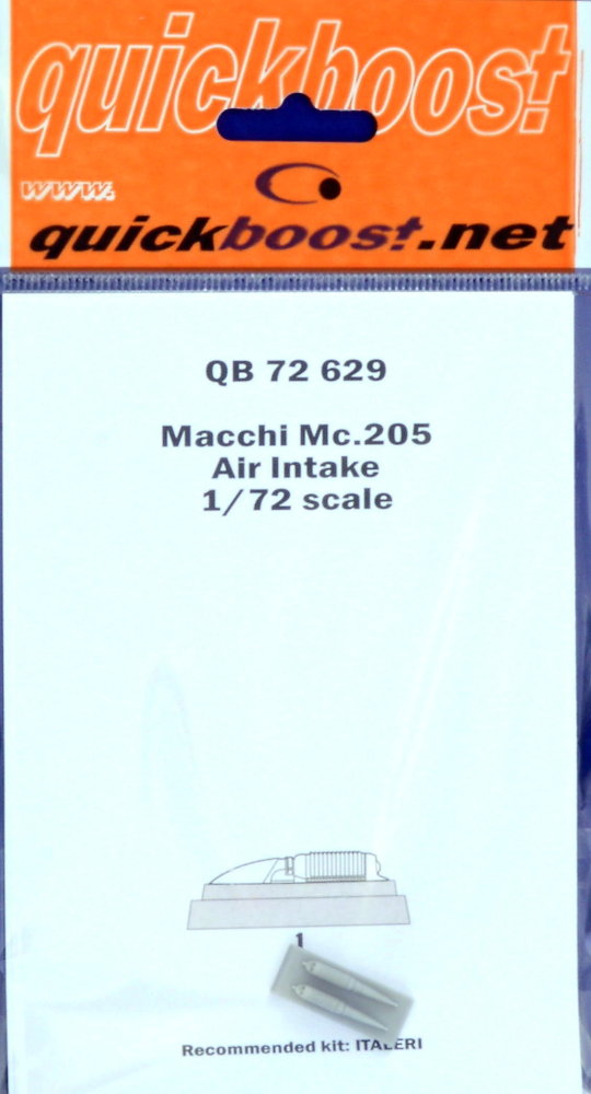 1/72 Macchi Mc.205 air intake (ITAL)
