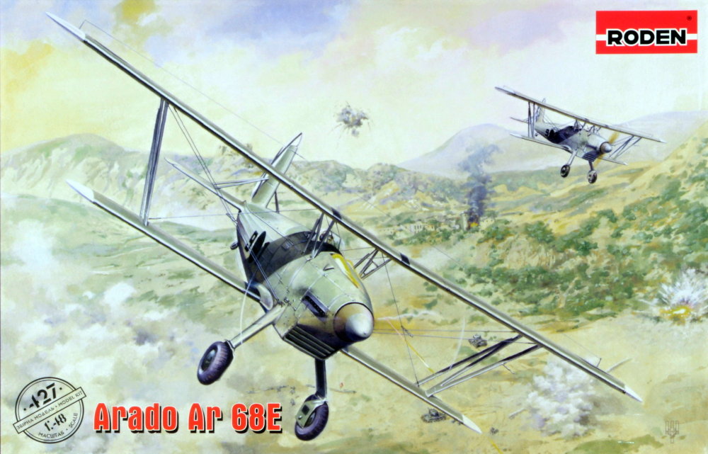 1/48 Arado Ar-68E (3x Legion Condor, 1x Luftwaffe)