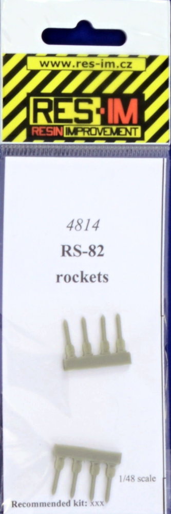 1/48 RS-82 rockets (8pcs., resin set)