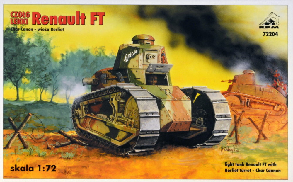 RPM 1/72 FT-17 Smoke Screen Tank # 72208 