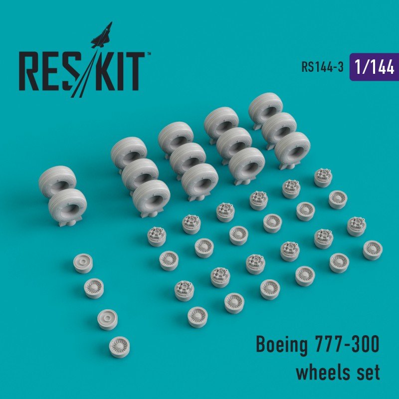 1/144 Boeing 777-300 wheels (REV)