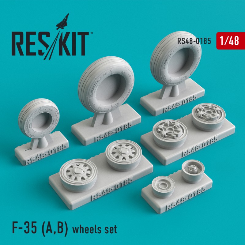 1/48 F-35 (A,B) wheels set (KITTYH/REV)