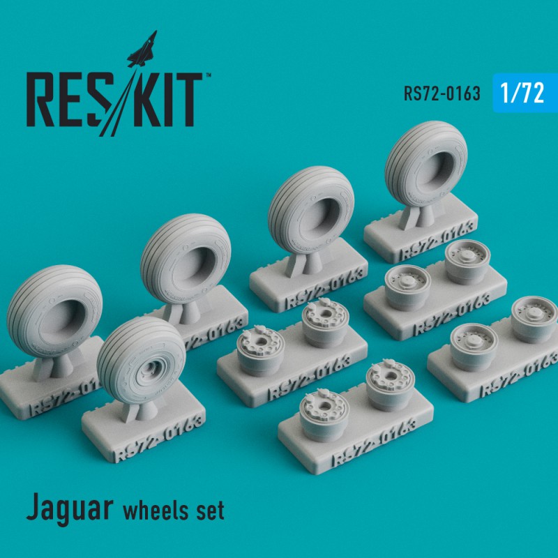 1/72 Sepecat Jaguar wheels set (HOBBYB/REV/HAS)