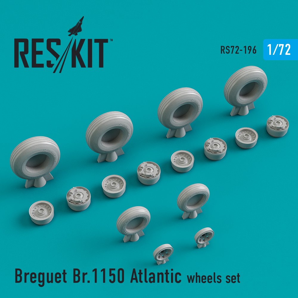 1/72 Breguet Br.1150 Atlantic wheels (REV/MACH)