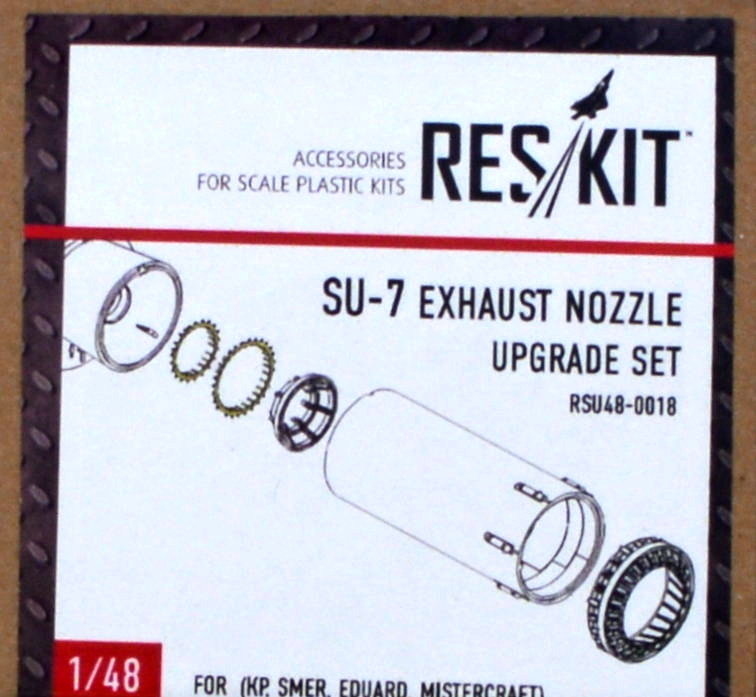 1/48 Su-7 exhaust nozzles (KP/SMER/EDU)