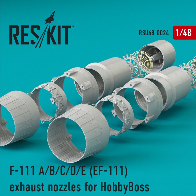 1/48 F-111 A/B/C/D/E (EF-111) exh.nozzles  (HOBBY)