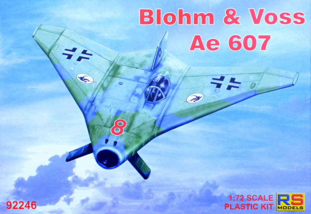 1/72 Blohm & Voss Ae 607 (4x alternate markings)