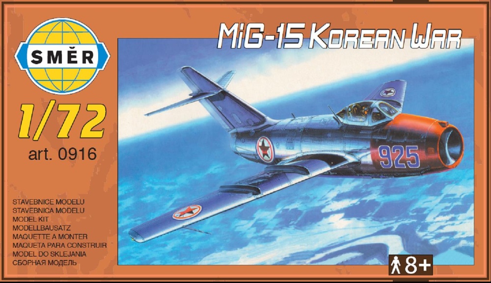 1/72 MiG-15 Korean War (3x North Korea camo)