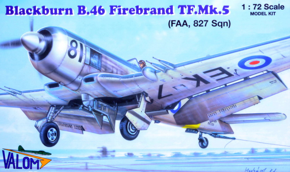 1/72 Blackburn B.46 Firebrand TF Mk.5 FAA, 827 Sqn