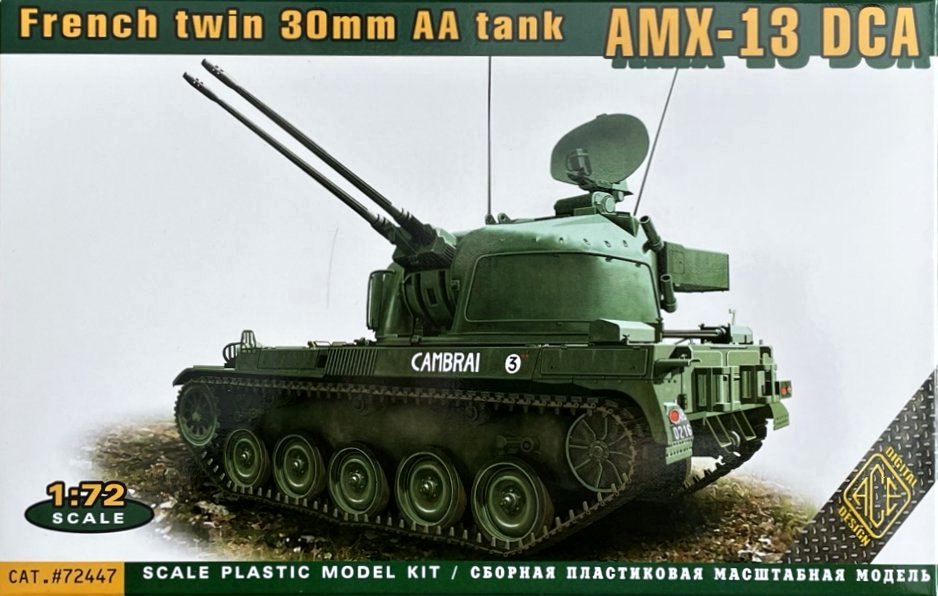 1/72 AMX-13 DCA French twin 30mm AA tank