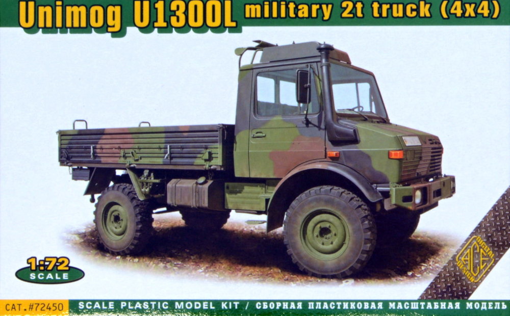 1/72 Unimog U1300L Military 2t truck (4x4)