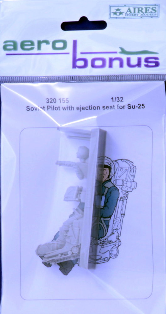 1/32 Soviet Pilot with ej.seat for Su-25 (TRUMP)