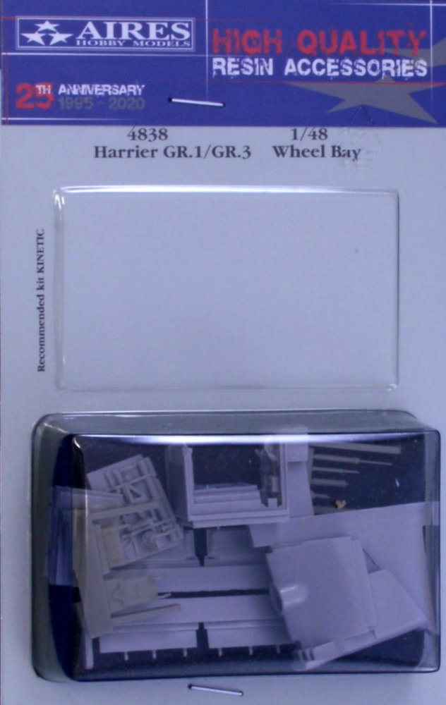 1/48 Harrier GR.1/GR.3 wheel bay (KIN)