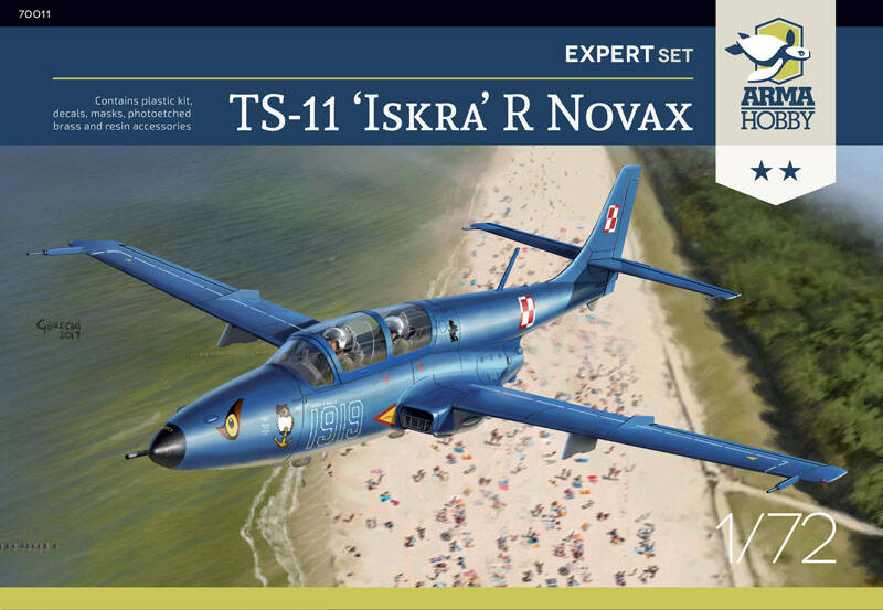 1/72 TS-11 Iskra R NOVAX Expert Set (4x camo)