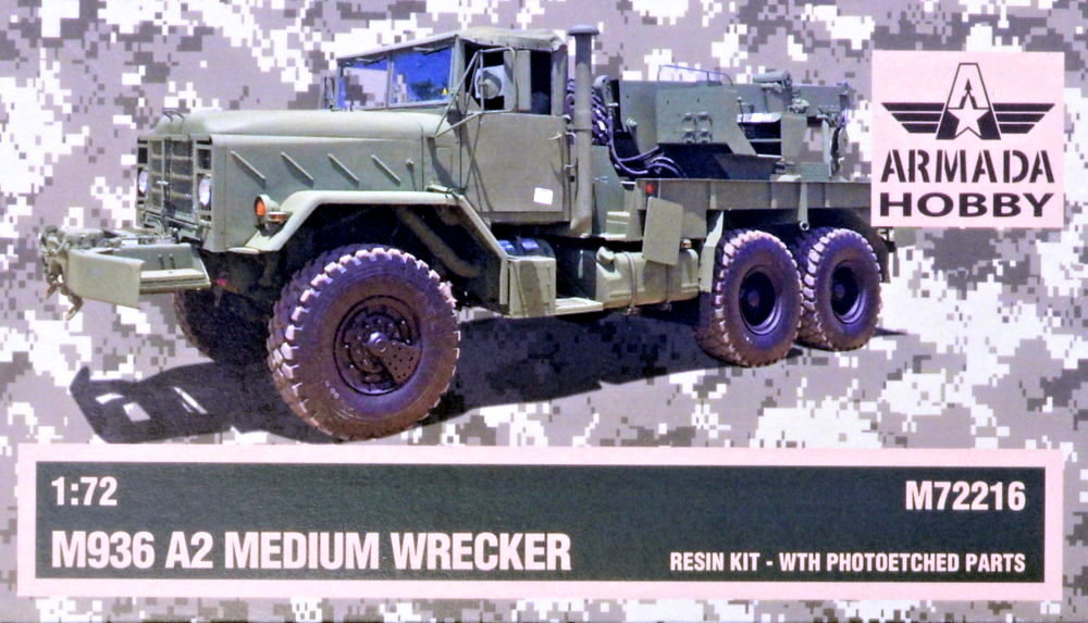 1/72 M936 A2 Medium Wrecker (resin kit w/ PE)