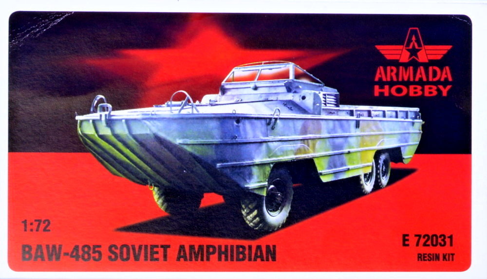 1/72 BAW-485 Soviet Amphibian (resin kit)