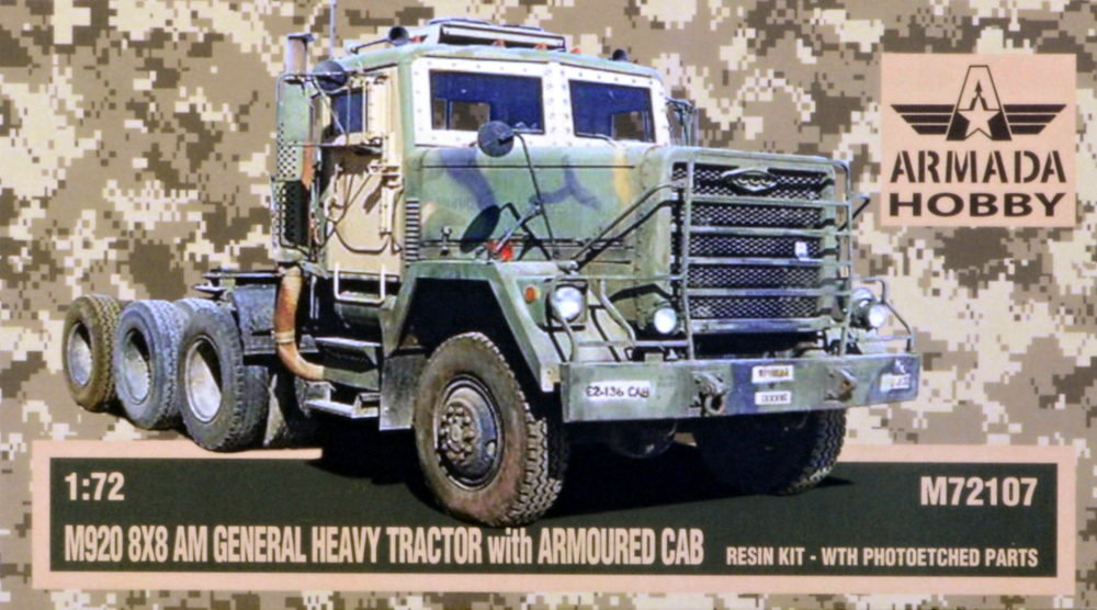 1/72 M920 8x8 Heavy Tractor w/ Armoured Cab