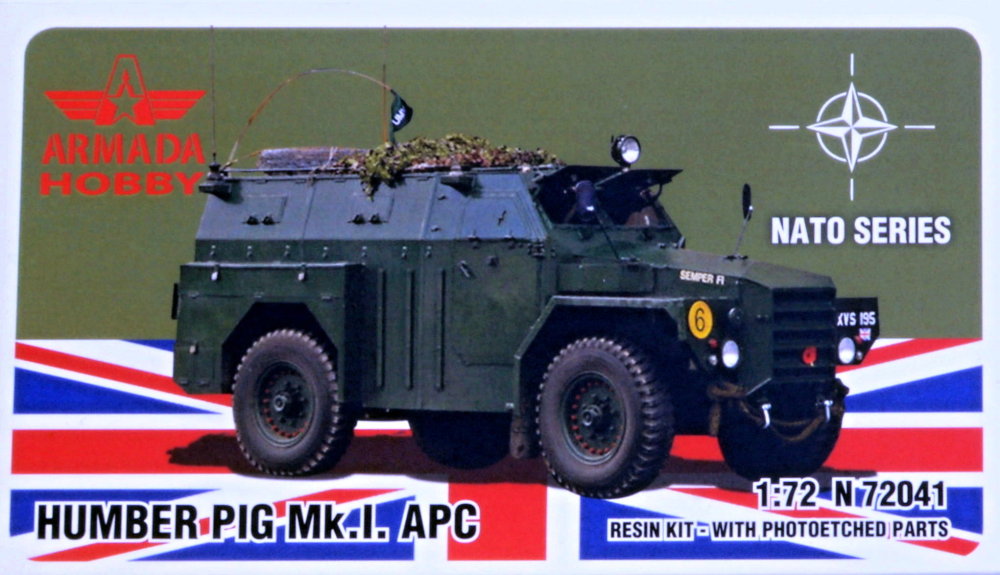 1/72 Humber Pig Mk.I APC (resin kit w/ PE)