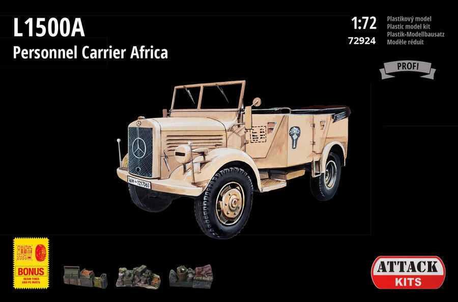 1/72 L1500A Personnel Carrier Africa (w/resin&PE)