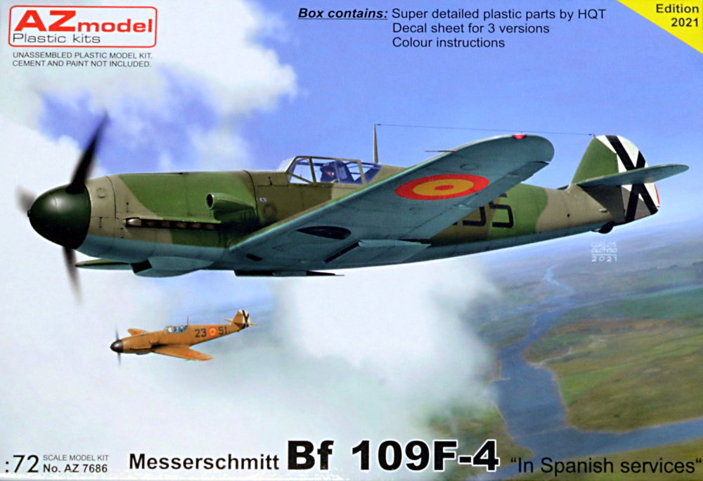 1/72 Bf 109F-4 'In Spanish Services' (3x camo)