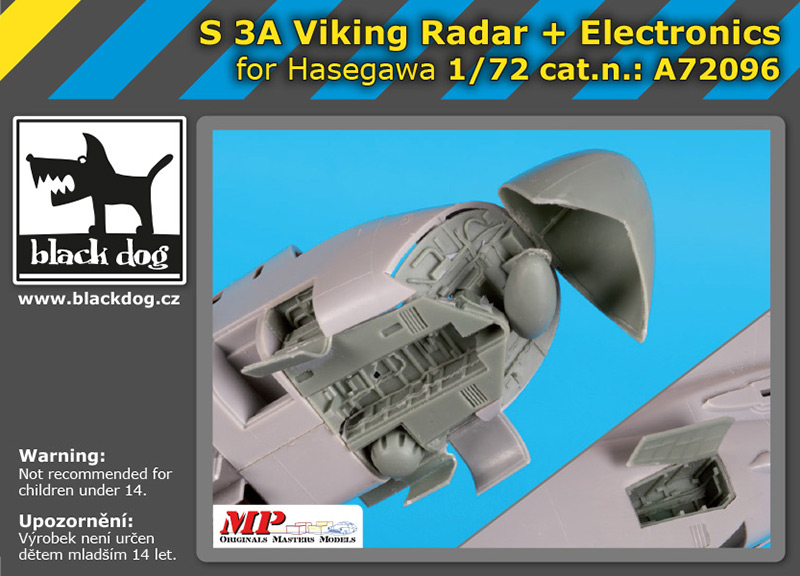 1/72 S 3A Viking radar +electronics (HAS)
