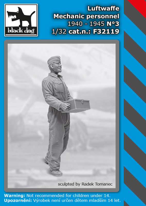 1/32 Luftwaffe Mechanic personnel 1940-45 No.3