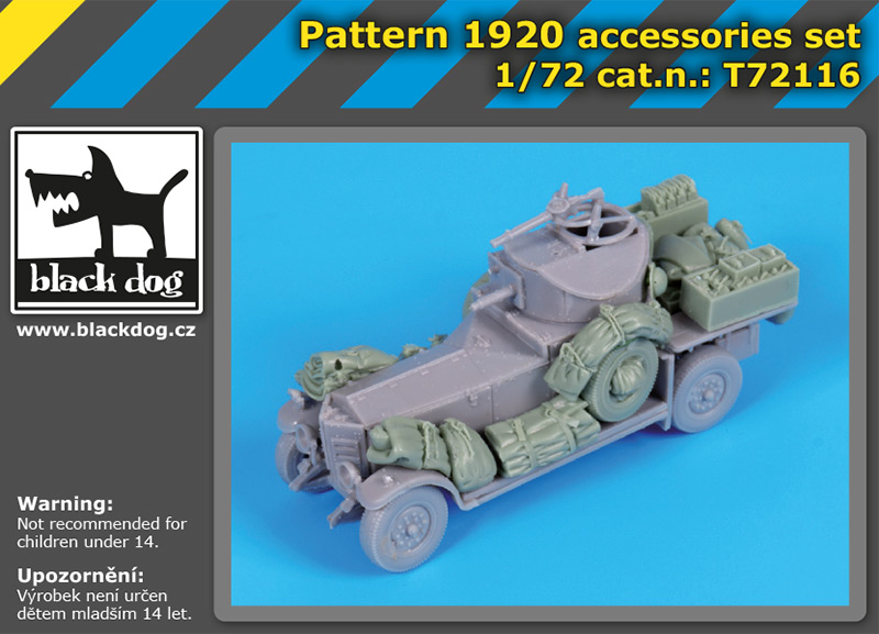 1/72 Pattern 1920 accessories set (RODEN)