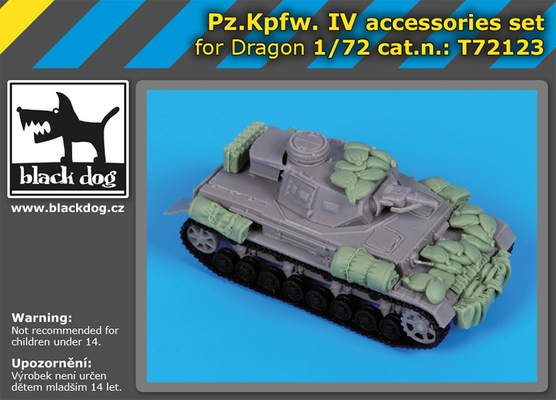 1/72 Pz.Kpfw IV accessories set (DRAG)