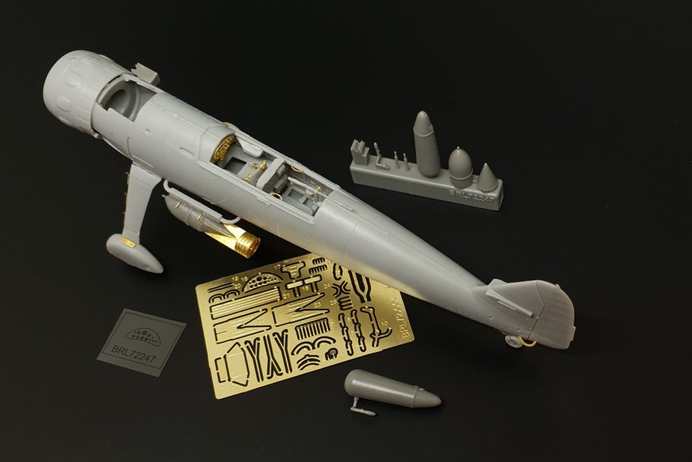 1/72 Hs-126 upgrade resin&PE set (BRENGUN)