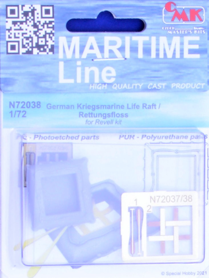 1/72 German Kriegsmarine Life Raft (REV)