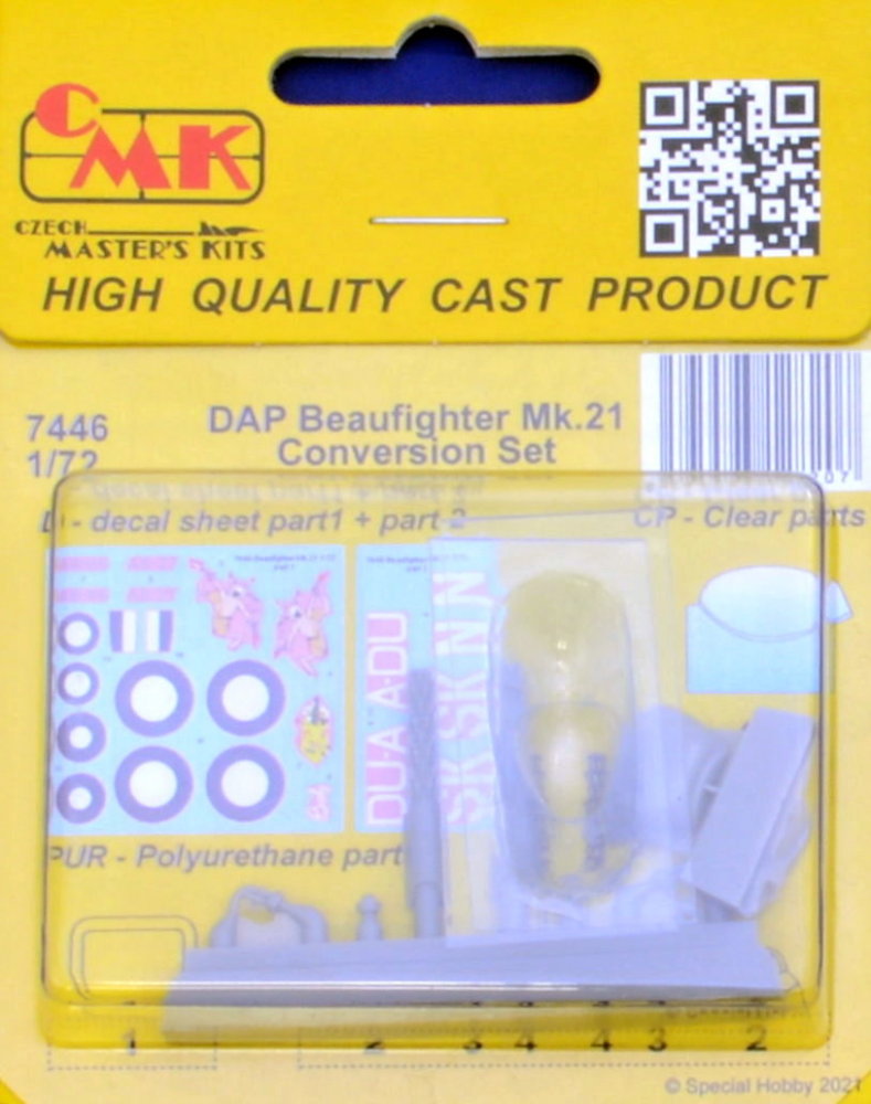 1/72 DAP Beaufighter Mk.21 Conversion set (AIRFIX)