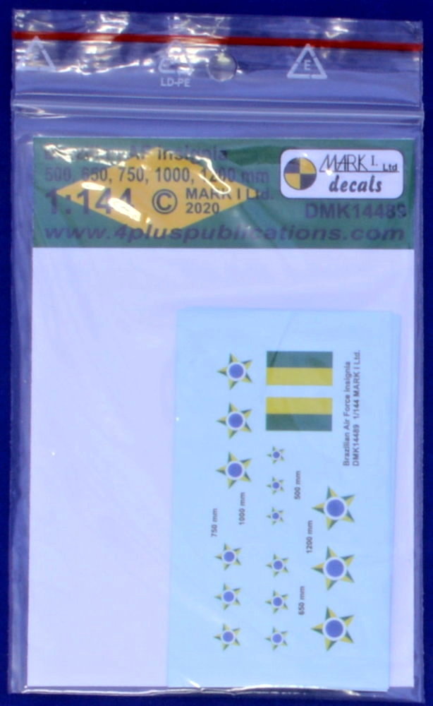 1/144 Decals Brazilian AF insignia (2 sets)