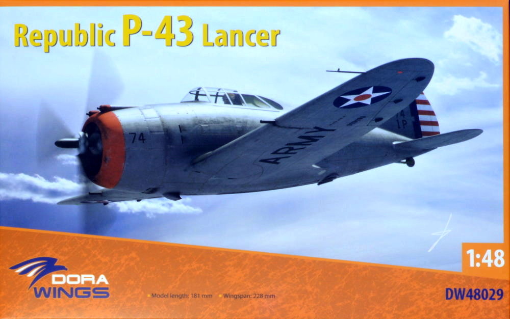 1/48 Republic P-43 Lancer (4x camo)