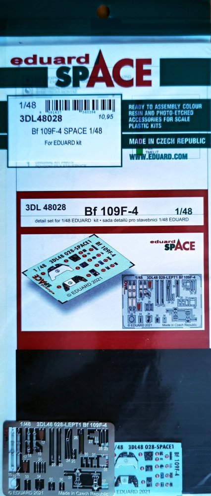 1/48 Bf 109F-4 SPACE (EDU)