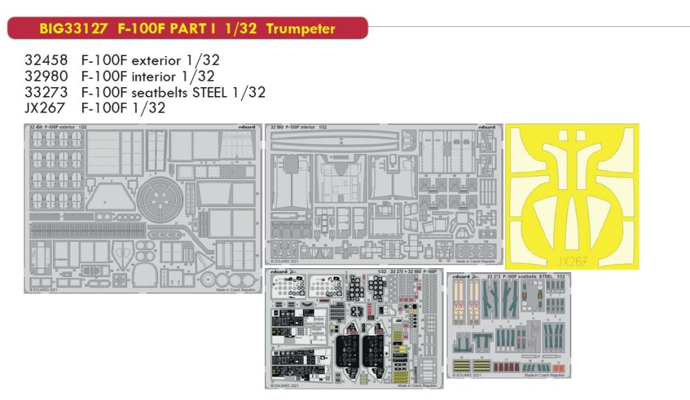 1/32 F-100F PART I (TRUMP)