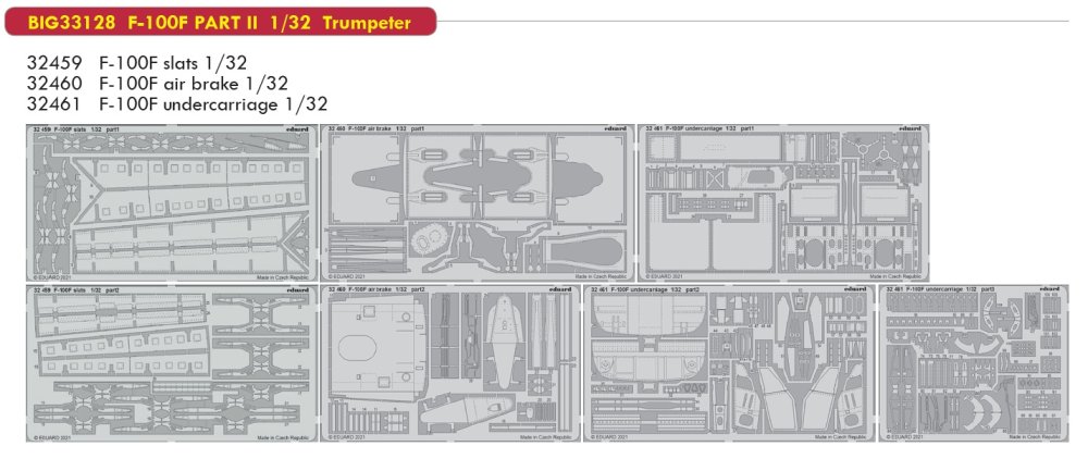 1/32 F-100F PART II (TRUMP)