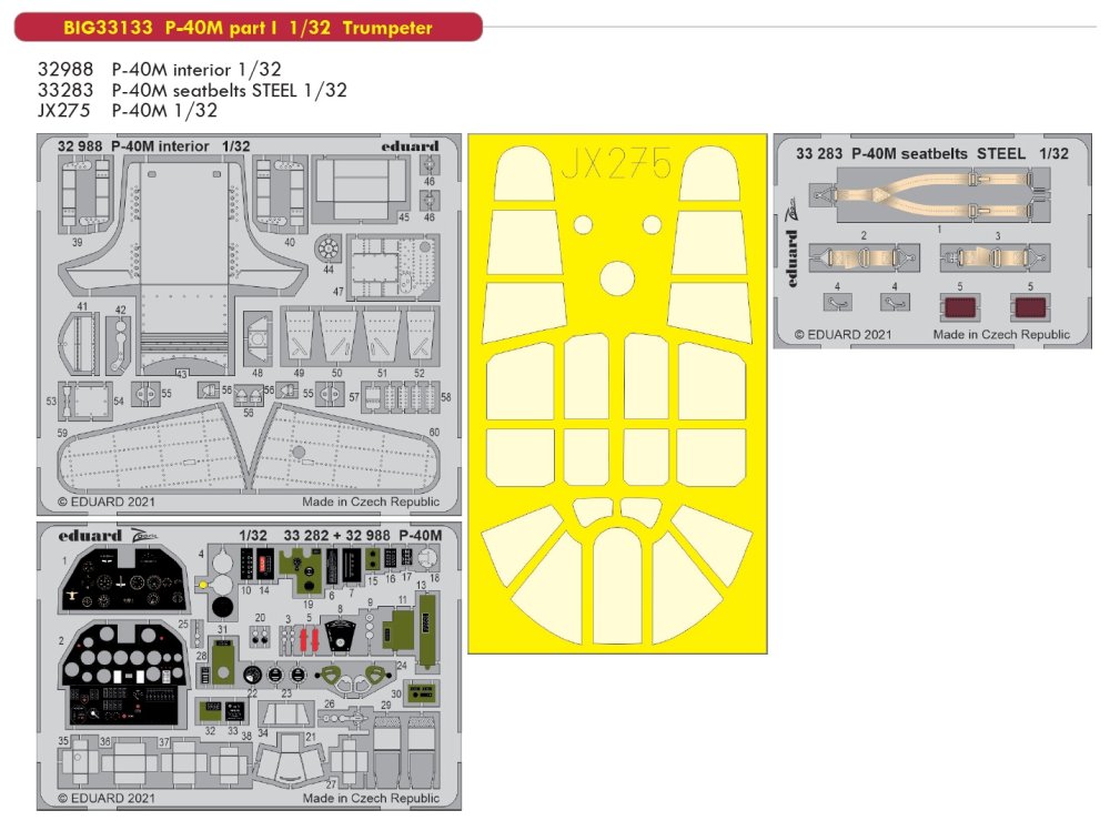 1/32 P-40M part I (TRU)