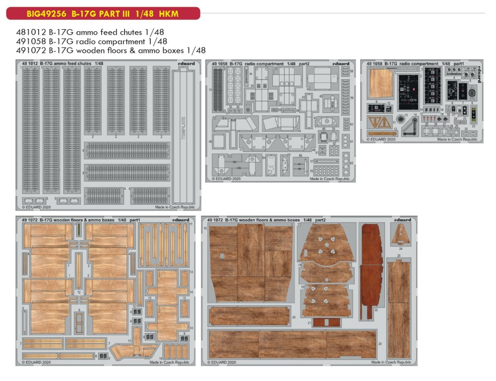 1/48 B-17G PART III (HK MOD.)