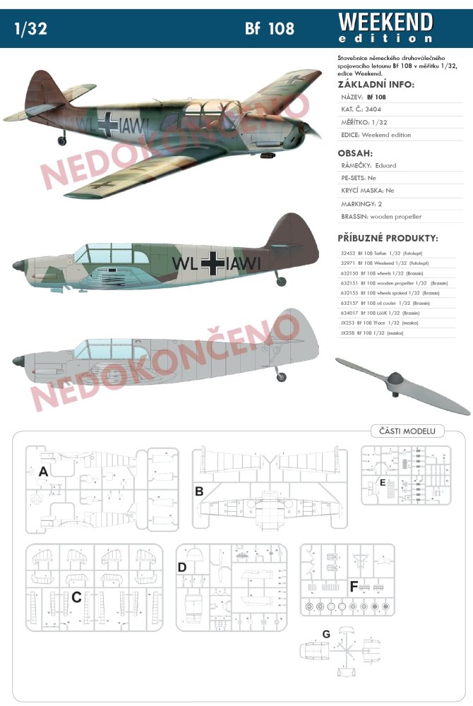 1/32 Bf 108 (Weekend Edition)