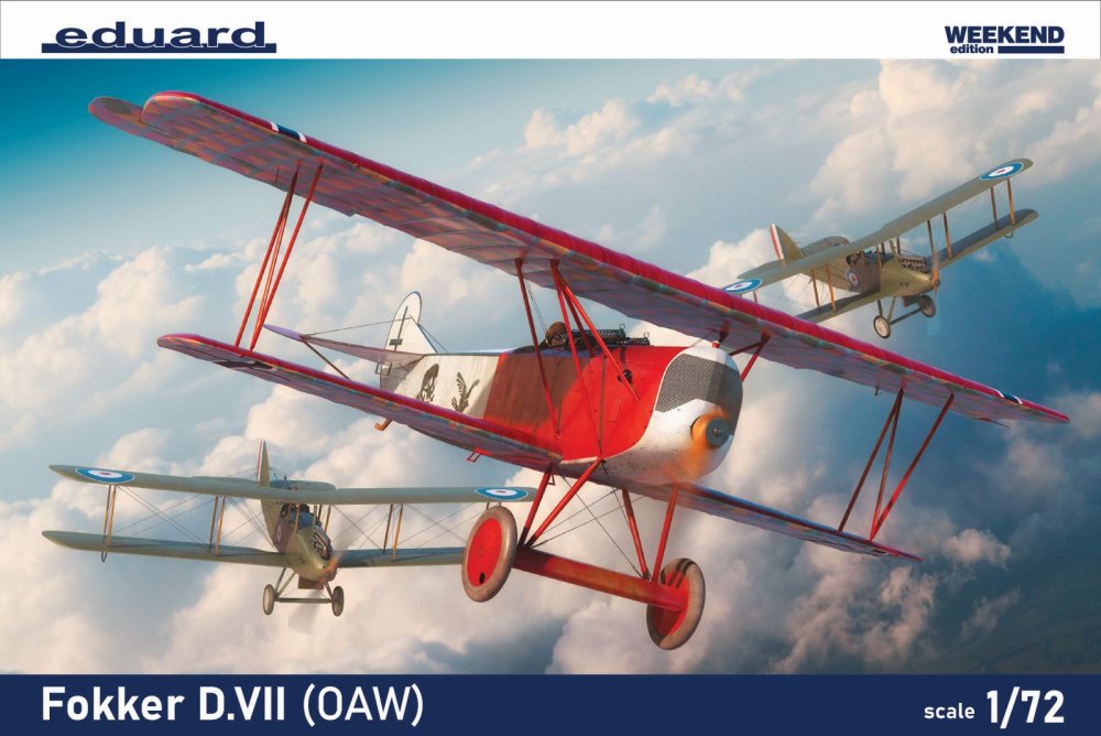 1/72 Fokker D.VII (OAW) (Weekend edition)