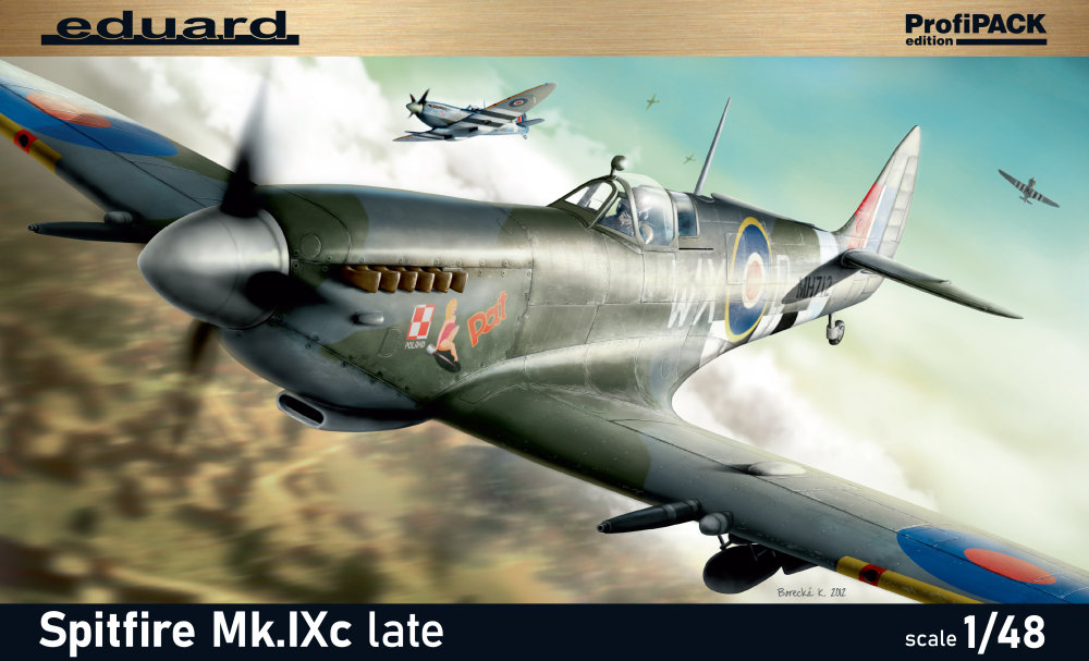 1/48 Spitfire Mk.IXc late version  (PROFIPACK)